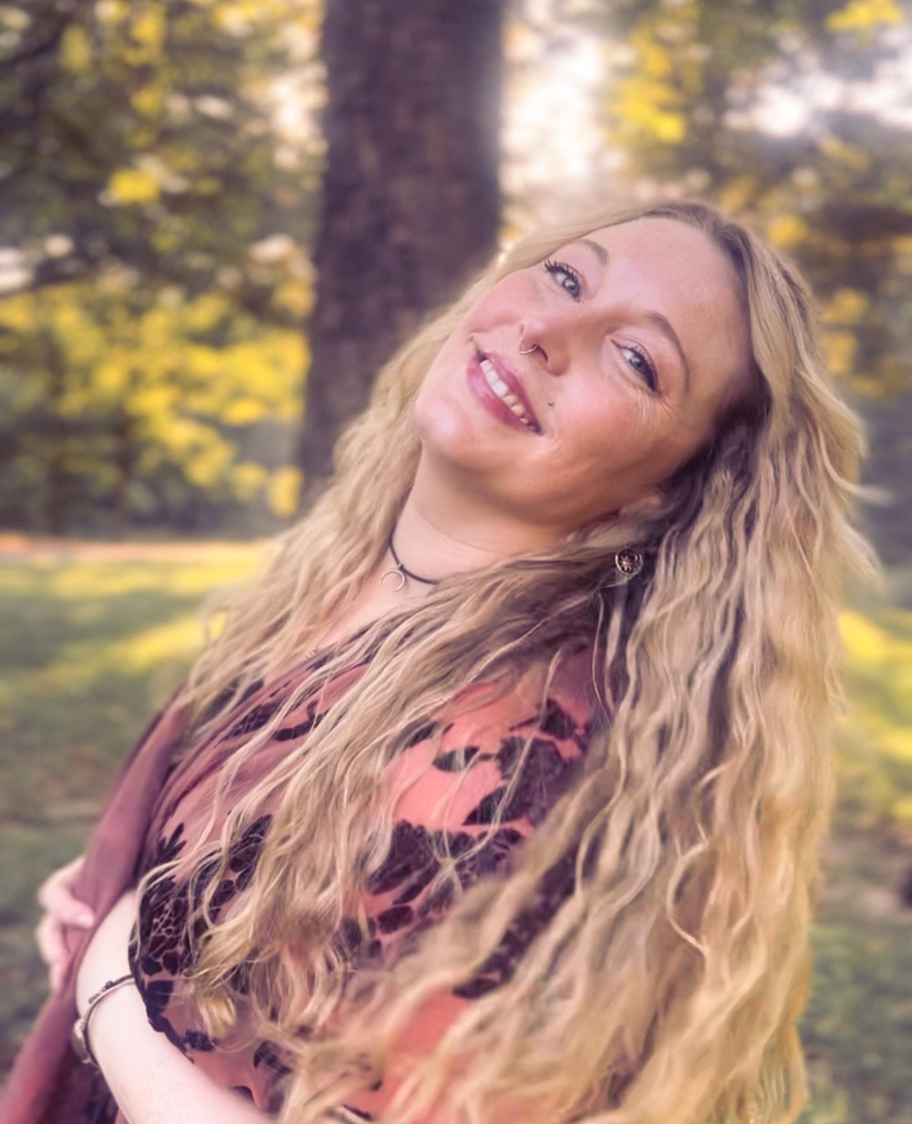 Rebekah Penfield smiling outdoors